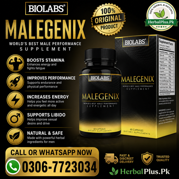 Malegenix Male Enhancement Capsules – Original Herbal Formula for Men's Vitality & Performance:-