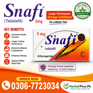 Snafi 5 MG Tablets – Original Tadalafil 5mg Tablets for Men's Wellness