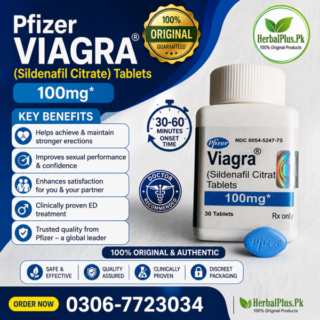 Pfizer Viagra 30 Tablets (Sildenafil Citrate) | Original Men's ED Tablets in Pakistan