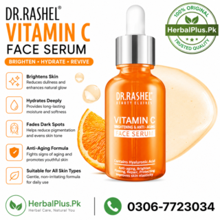 Dr. Rashel Vitamin C Face Serum – Brightening & Hydrating Skin Serum for Glowing Complexion