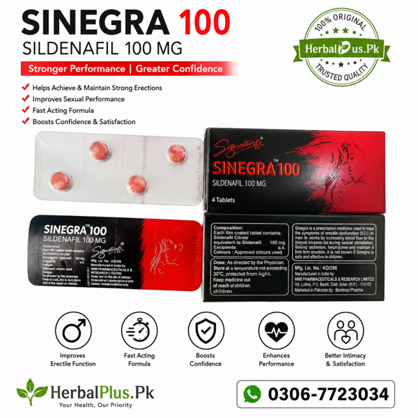 Sinegra 100 MG Tablets Price in Pakistan