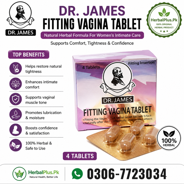 Dr James Fitting Vagina Tablets – Original Vaginal Tightening Tablets for Women