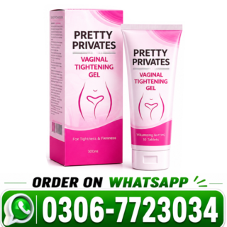 Pretty Privates Vaginal Tightening Gel – Natural Feminine Care & Intimate Wellness Gel