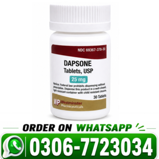 Dapsone 25mg Tablets Price in Pakistan – Uses, Benefits & Dosage