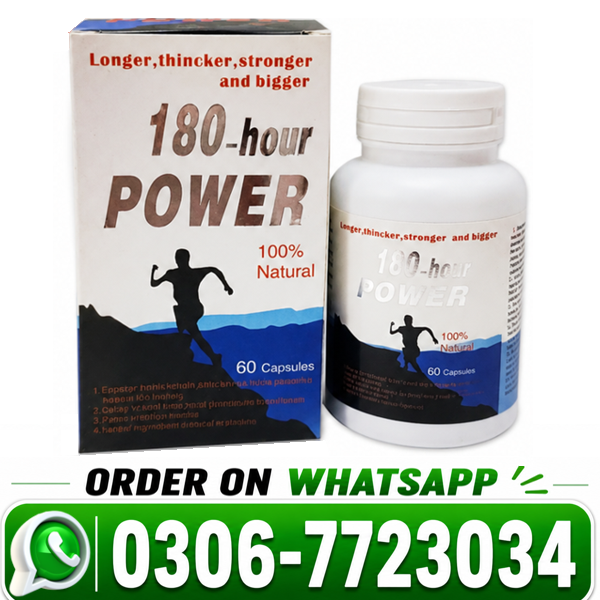 180 Hour Power Capsules For Men Price in Pakistan