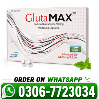 Glutamax Capsules Price in Pakistan – Skin Brightening & Antioxidant Supplement
