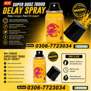 Super Dooz 780000 Delay Spray in Pakistan