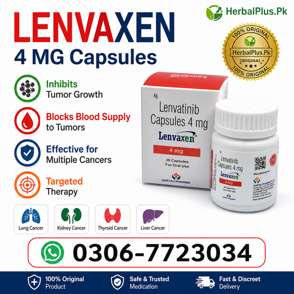 Lenvaxen 4 Mg Capsules Benefits