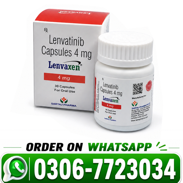 Lenvaxen 4 MG Capsules Price in Pakistan | Original Lenvaxen 4mg | HerbalPlus.Pk
