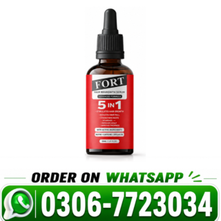 FORT 5IN1 Whitening Serum in Pakistan – Brightening & Skin Care Serum