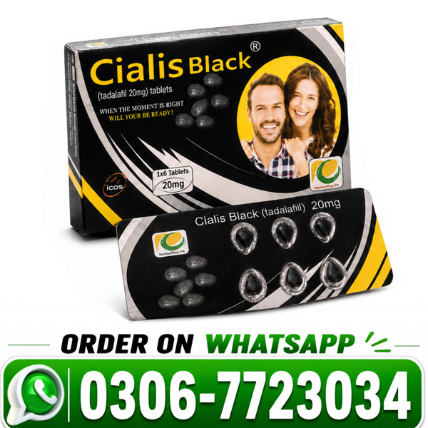 Cialis Black Tablets 20mg – Fast Acting & Long Lasting Performance