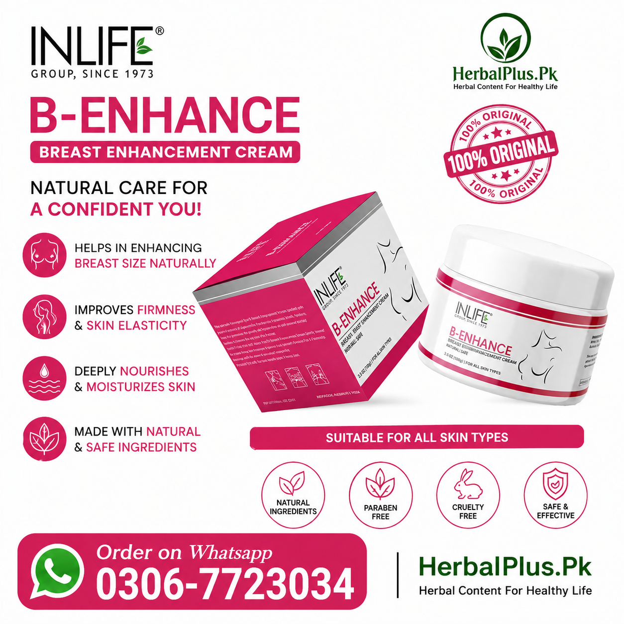 Inlife B-Enhance Cream Side Effects, Inlife B-Enhance Cream How to Use, Inlife B-Enhance Cream Faisalabad, Inlife B-Enhance Cream in Lahore, Inlife B-Enhance Cream in Urdu, Inlife B-Enhance Cream Price in Multan, Inlife B-Enhance Cream Price in Pakistan, Inlife B-Enhance Cream Price in Rawalpindi,