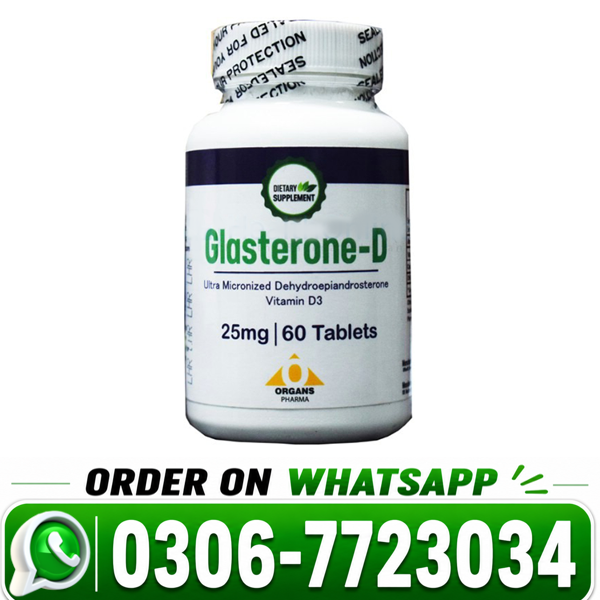 Glasterone D Tablets 25mg Price in Pakistan