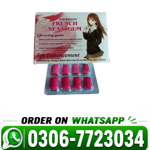 French Sexy Gum Side Effects, French Sexy Gum in Faisalabad, French Sexy Gum Price in Urdu, French Sexy Gum in Rawalpindi, French Sexy Gum in Karachi, French Sexy Gum in Lahore, French Sexy Gum in Gujrat, French Sexy Gum in Islamabad,